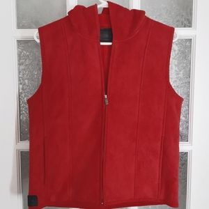 Ralph Lauren / Red Hooded Vest